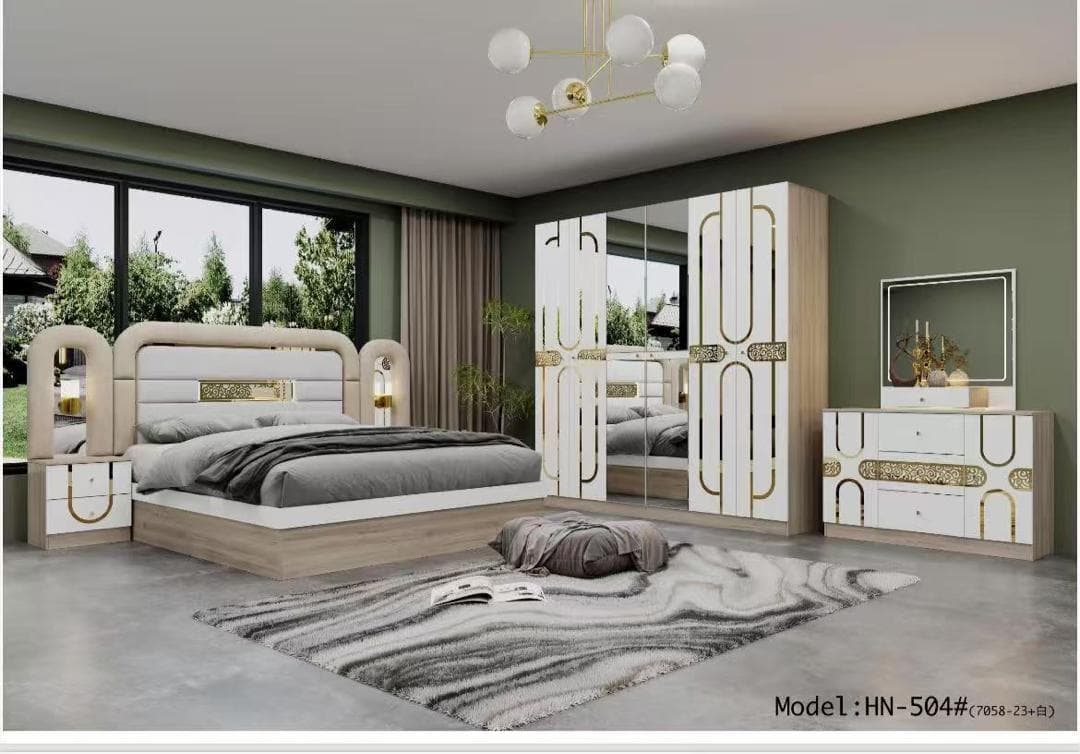 Chambre bois & blanc, Chambres · avec coiffeuse