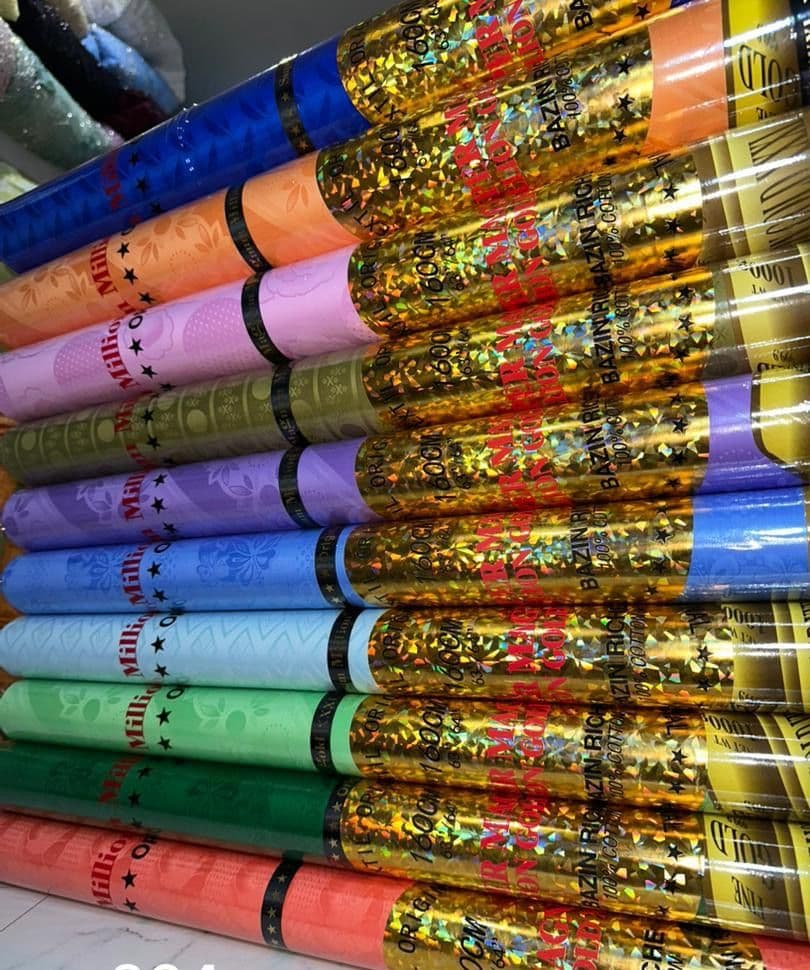 Bazin rouleaux premium, Textiles · Premium Million Gold